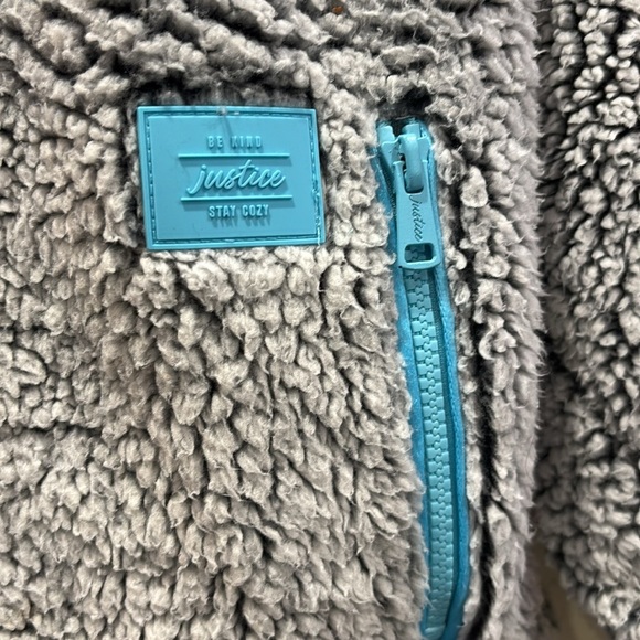 Justice Fleece Jacket with Blue Accents - Picture 2 of 4